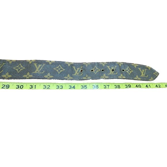 Louis Vuitton Vintage 1970s Rare Vintage Monogram Belt First Edition - Picture 11 of 13